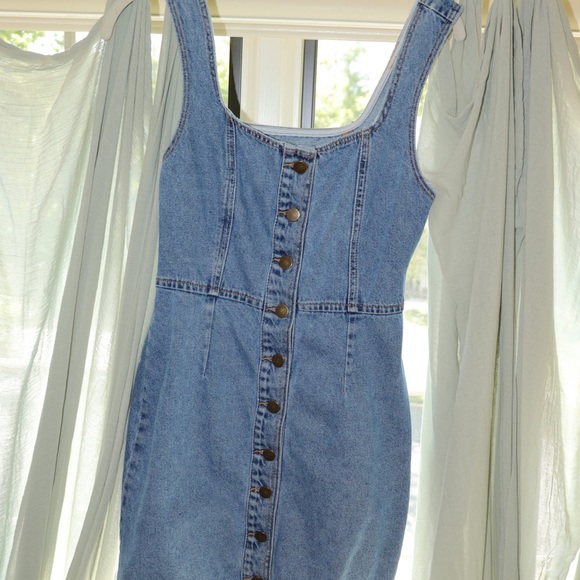 URBAN OUTFITTERS JEAN DRESS - Picture 2 of 3